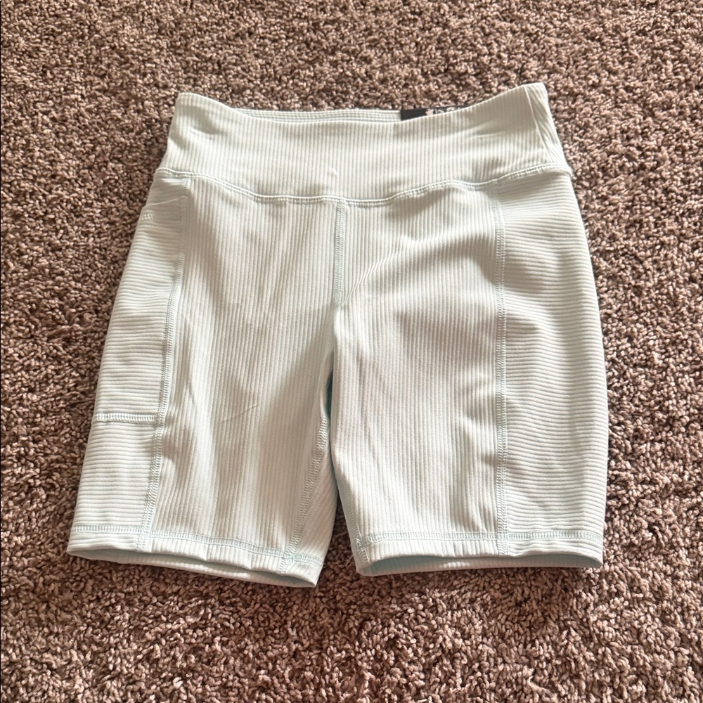 Girls Light Blue Shorts
